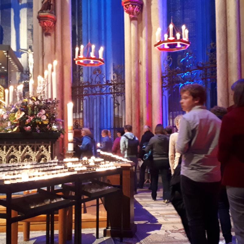 Bilder der Jugend im Dom im Rahmen der Dreikönigswallfahrt/Domwallfahrt